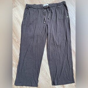 Tommy Bahama lounge pants XXL brown tie waist pajamas preppy